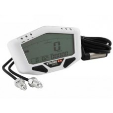  STRUMENTAZIONE UNIVERSALE, RILEVAMENTO VELOCIT�,KM PERCORSI, GIRI MOTORE / /TEMPERATURA, LIVELLO BENZINA, ALIMENTAZIONE 12V ESTERNA, BIANCO